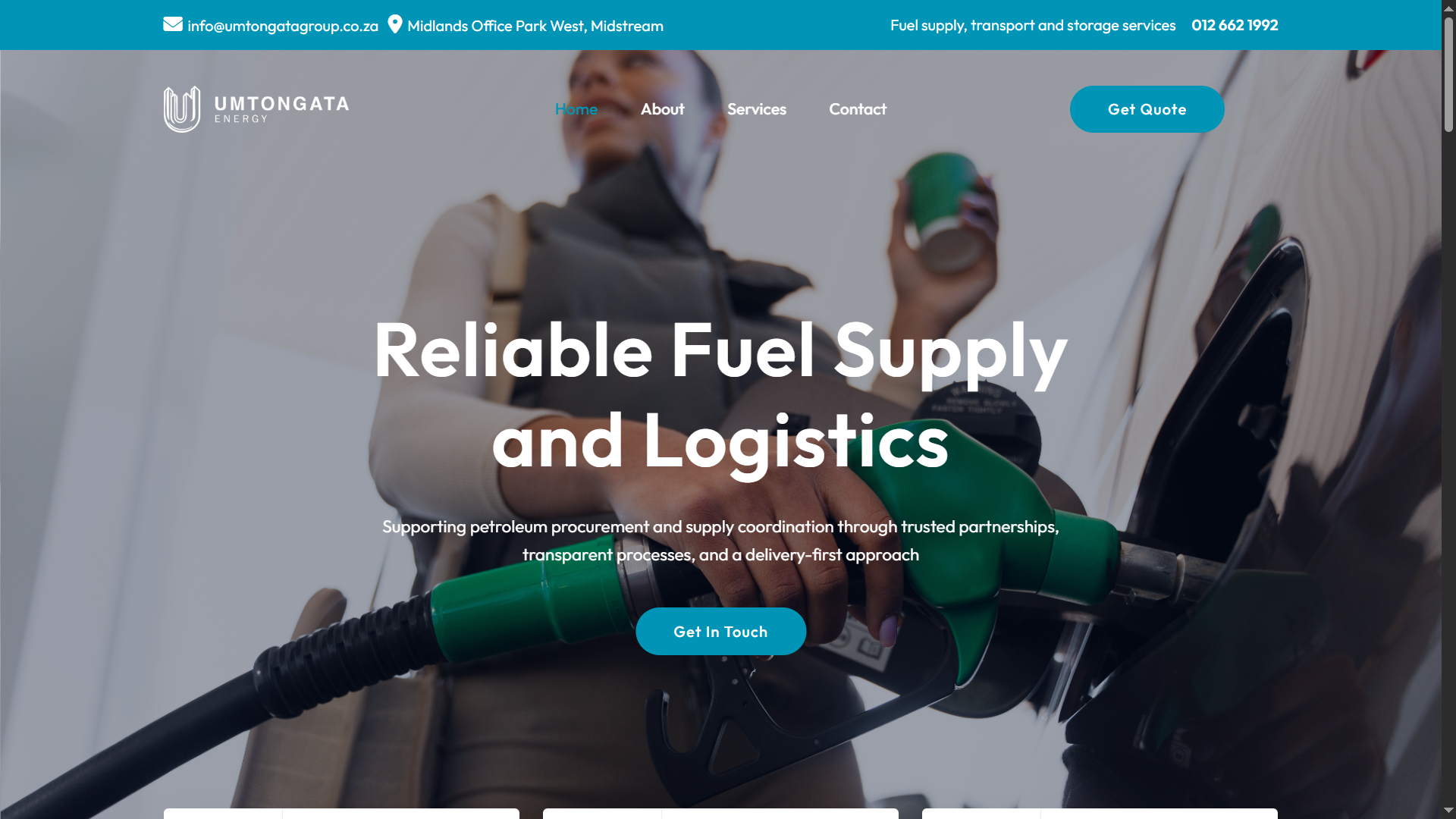 Umtongata Energy website